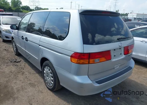 2002 Honda Odyssey Lx z USA, uszkodzony, nr VIN 2HKRL185X2H559050